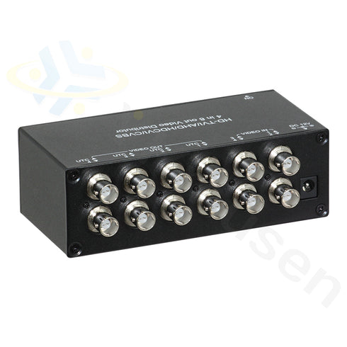 E768HD 映像4入力8分配器